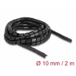 DeLOCK Spiral Hose flexible 2 m x 10 mm black