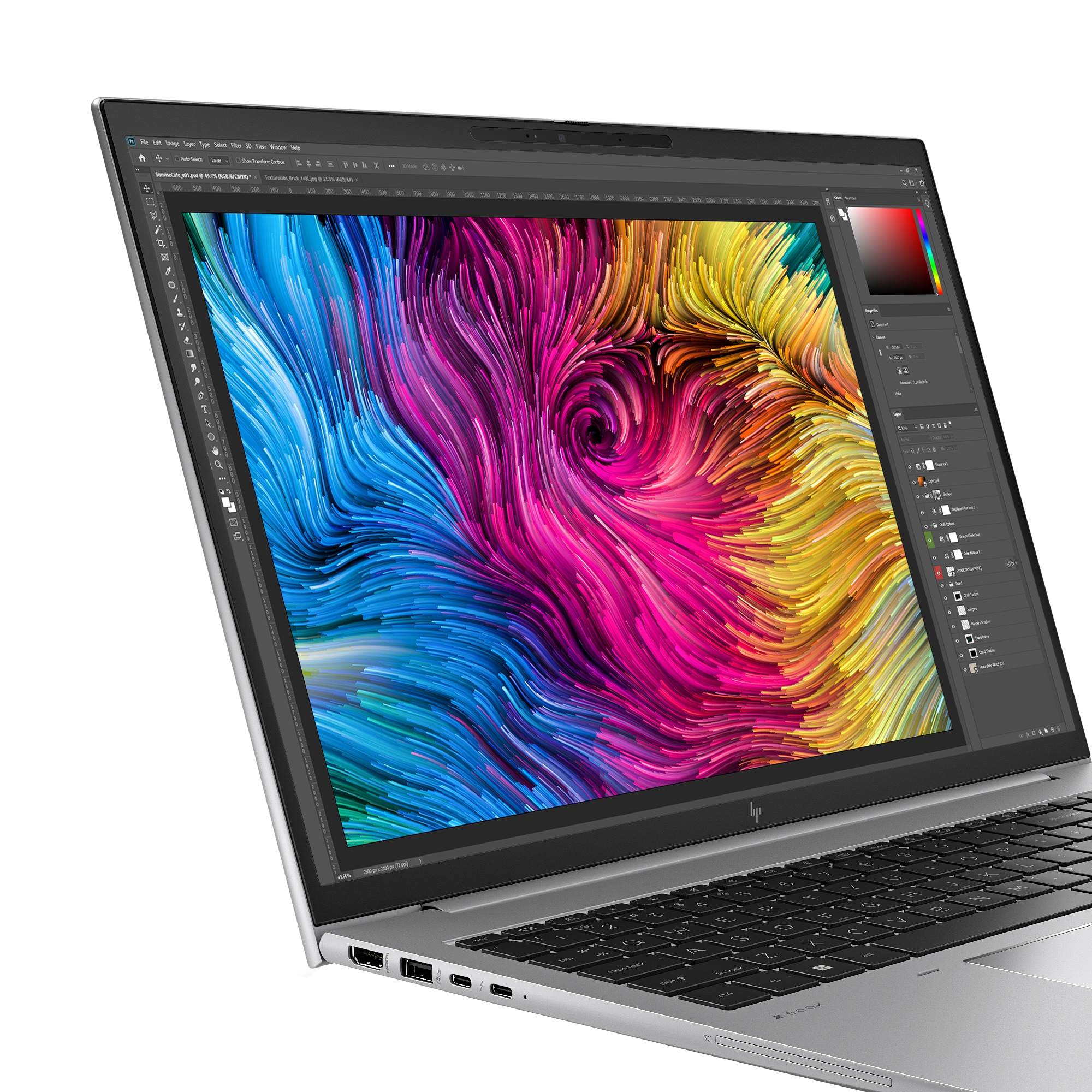HP ZBook Firefly G11 Intel Core Ultra 7 155H Mobile workstation 40.6 cm (16") WUXGA 32 GB DDR5-SDRAM 1 TB SSD NVIDIA RTX A500 Wi-Fi 6E (802.11ax) Windows 11 Pro Silver