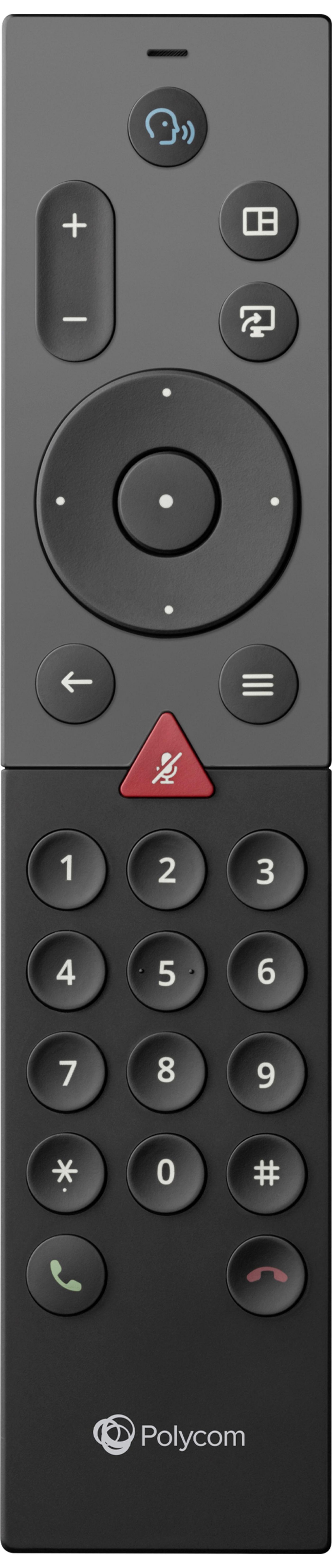 Image of POLY 875J4AA video conferencing accessory Remote control Black