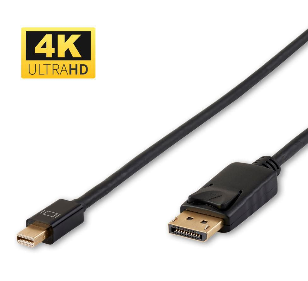 Microconnect Black Dp-Mmg-180Mb Displayport Cable 2 M Mini Displayport