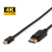 Microconnect DP-MMG-180MB DisplayPort kabel 2 m Mini DisplayPort Zwart