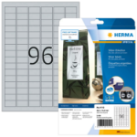 HERMA Etiketten folie zilver 30.5x16.9 A4 LaserCopy