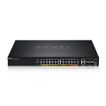 Zyxel XGS2220-30HP Managed L3 Gigabit Ethernet (10/100/1000) Power over Ethernet (PoE) Black