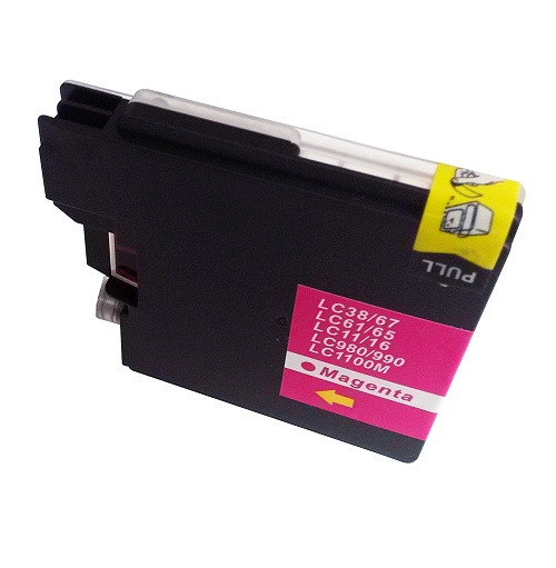 CTS Wholesale Comp Brother MFC290C Magenta Ink LC1100M also for LC980M [LC980/1100M]