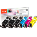 Peach PI100-249 ink cartridge 6 pc(s) Compatible Black, Cyan, Magenta, Photo black, Yellow