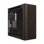 ASUS ProArt PA602 Wood Edition Retro Brown - Tempered Glass Panel Midi Tower
