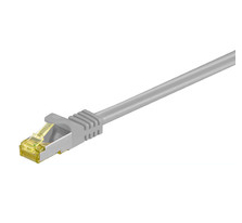 Image of Microconnect 1.5m Cat7 S/FTP networking cable Grey S/FTP (S-STP)