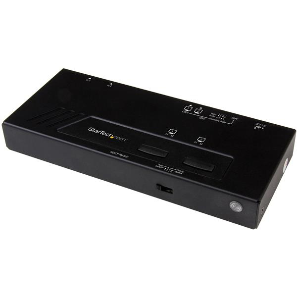 Photos - Cable (video, audio, USB) Startech.com 2x2 HDMI Matrix Switch - 4K with Fast Switching and Auto- VS2 