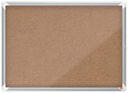 Image of Nobo 1915326 insert notice board Indoor Brown Aluminium
