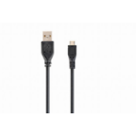 Gembird CCP-MUSB2-AMBM-0.1M USB cable USB 2.0 USB A Micro-USB B Black