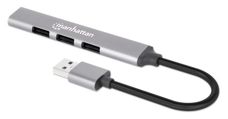 10-Port USB-C Hub - 8x USB-A/2x USB-C - Self-Powered w/65W Power Supply -  USB 3.1 10Gbps - Desktop/Laptop USB Hub w/USB-IF Certified 3ft Locking