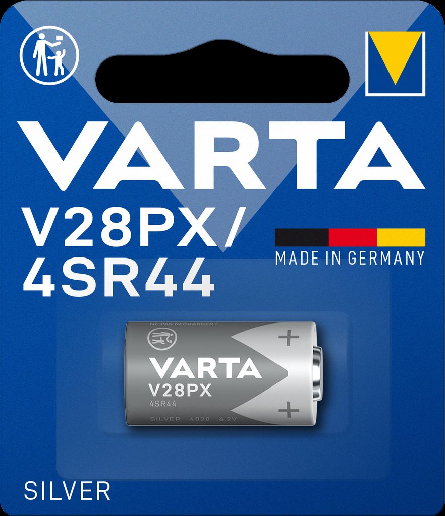 EU Product - V28PX / 4SR44 Silver Varta thumbnail