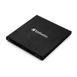 Verbatim External Slimline optical disc drive Blu-Ray RW Black