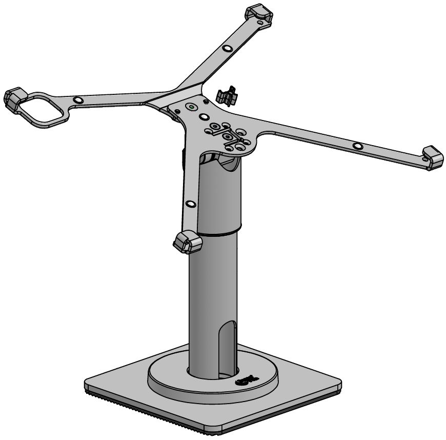 Ergonomic Solutions 160m pole W/ se ple.