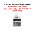 Canon MP120MGII CANON ELECTRONIC CALCULATOR MP120-MG-ES II GIFT BOX BUY 9 GET 1 FREE