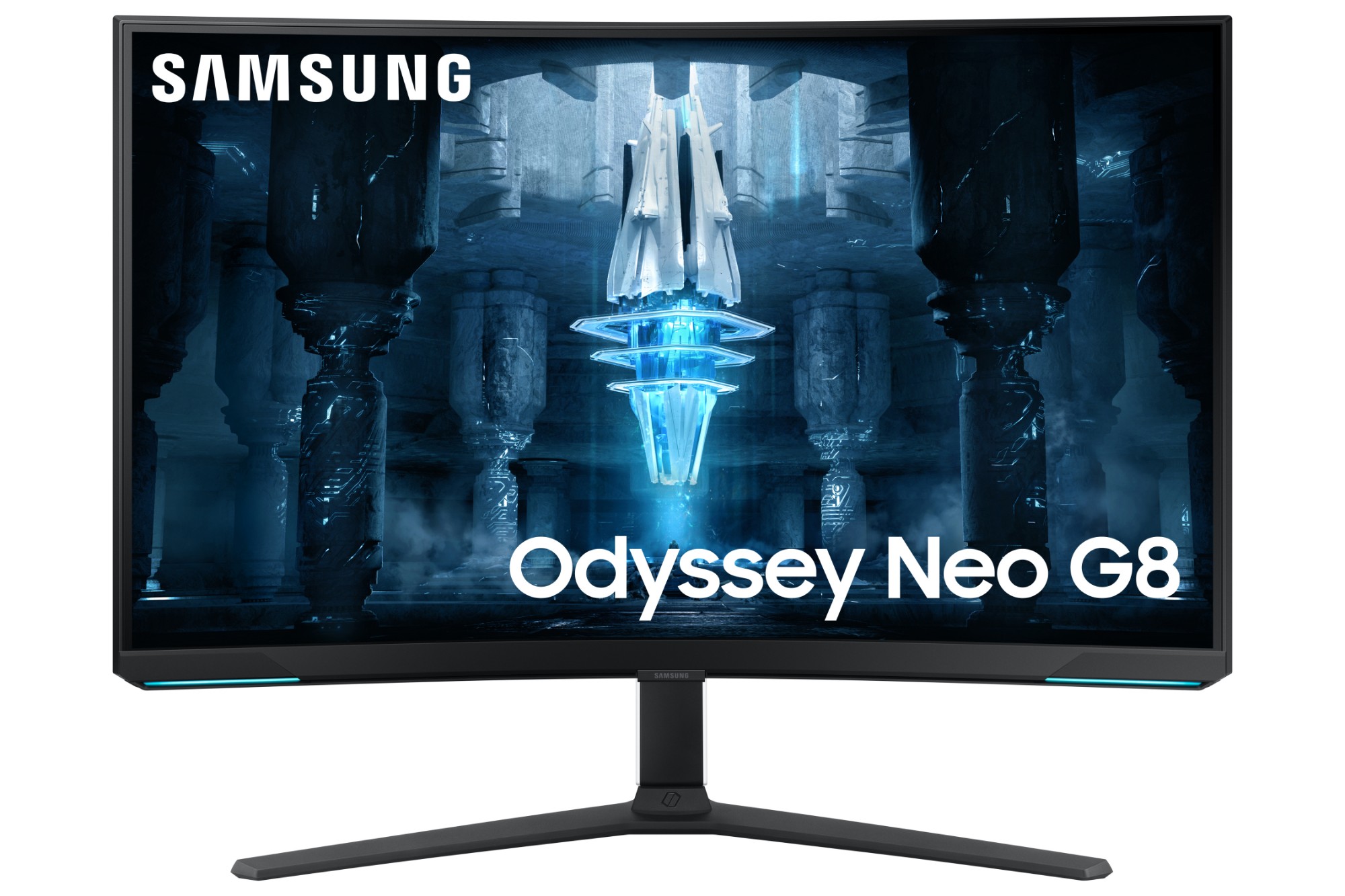 Samsung Odyssey LS32BG850NPXXU computer monitor 81.3 cm (32") 3840 x 2160 pixels 4K Ultra HD LCD White