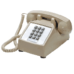 CORTELCO Basic Model 2500 Desk Telephone, Ash