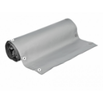 DeLOCK Cable protection sleeve with snap button fastener heat-resistant 2 m x 70 mm grey / black