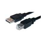 Wicked Wired 2m Type A To Type B USB 2.0 Data Cable