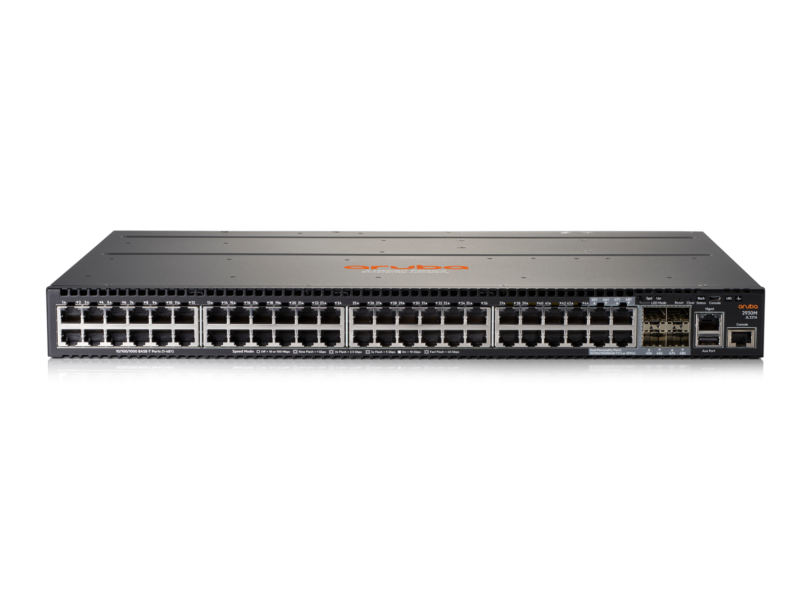 Image of Aruba 2930M 48G 1-slot Managed L3 Gigabit Ethernet (10/100/1000)...