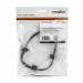 Rocstor Y10C874-B1 SATA cable 15.4" (0.39 m) SATA 15-pin 4 x SATA 15-pin Black