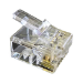 Cablenet RJ12 6P6C 24-26AWG Crimp Plug Stranded