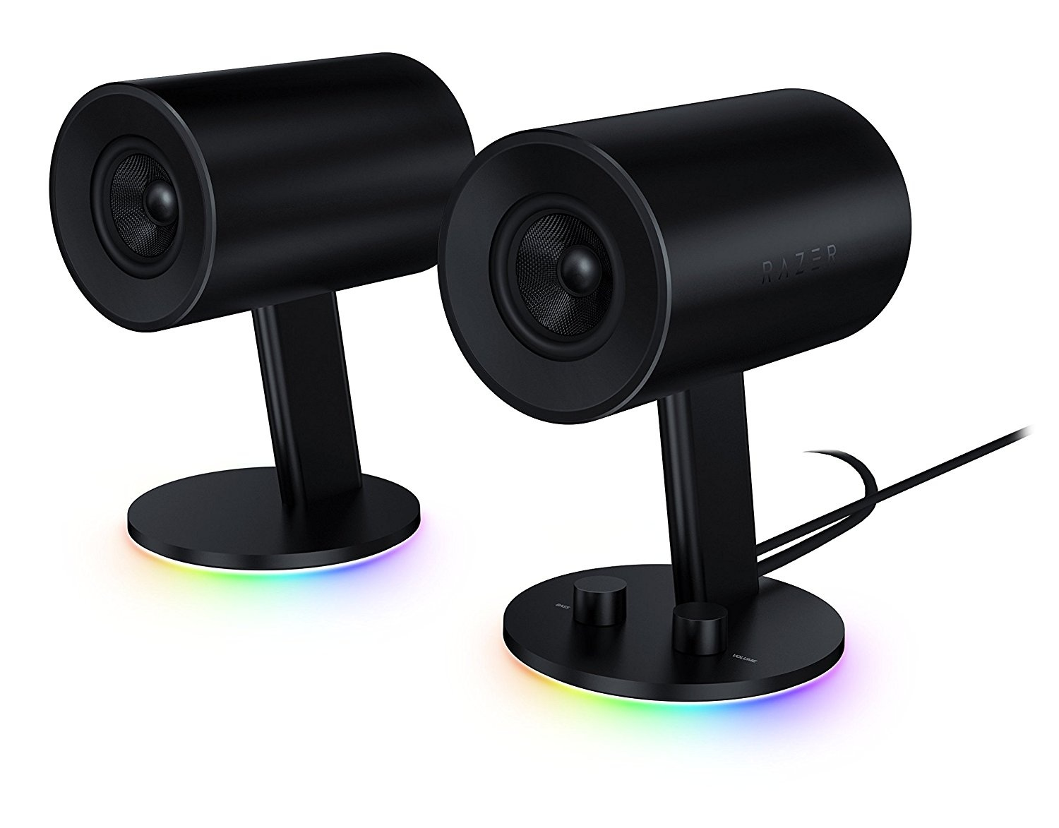 Photos - PC Speaker Razer Nommo 2.0 loudspeaker Black Wired RZ05-02460100-R3W1 
