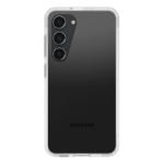 OtterBox React Case for Galaxy S23, Shockproof, Drop proof, Ultra-Slim, Protective Thin Case, Tested to Military Standard, Antimicrobial Protection, clear, No Retail Packaging