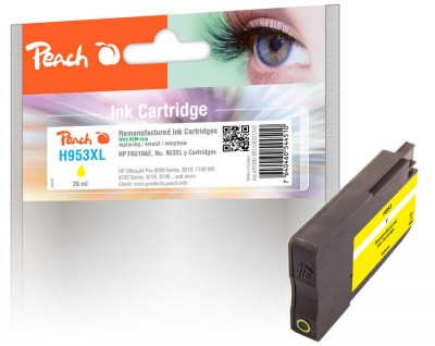 Peach PI300-931 ink cartridge 1 pc(s) Compatible High (XL) Yield Yellow