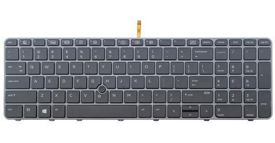 HP 821157-B71 notebook spare part Keyboard