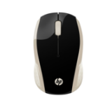 HP 200 Silk Gold Wireless Mous muis Kantoor Ambidextrous RF Draadloos Optisch 1000 DPI