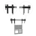 Chief TempoTM Floor Support Large Dual Accessory for 55" to 75" Displays