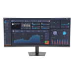 Planar Systems PZN3815Q computer monitor 37.5" 3840 x 1600 pixels UltraWide Quad HD+ LCD Black