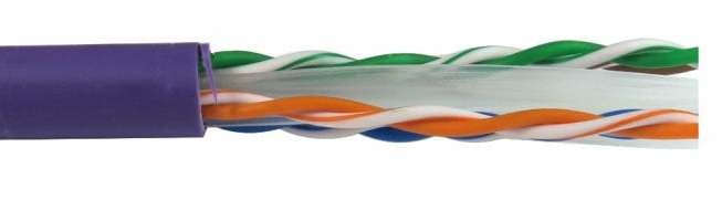 305M CAT6 LSZH COPPER VIOLET thumbnail