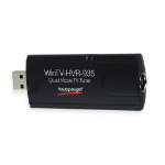 Hauppauge WinTV-HVR-935HD Analog, DVB-C, DVB-T, DVB-T2 USB