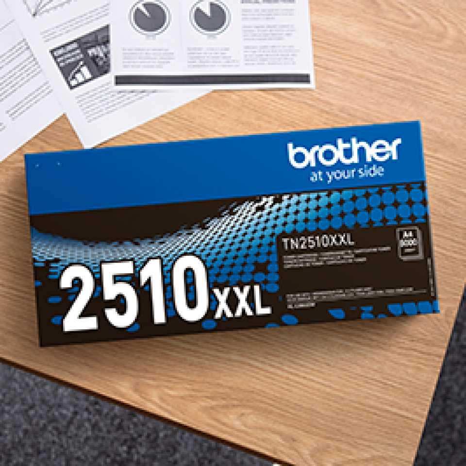 Brother TN-2510XXL Toner Cartridge Super High Yield Black TN2510XXL