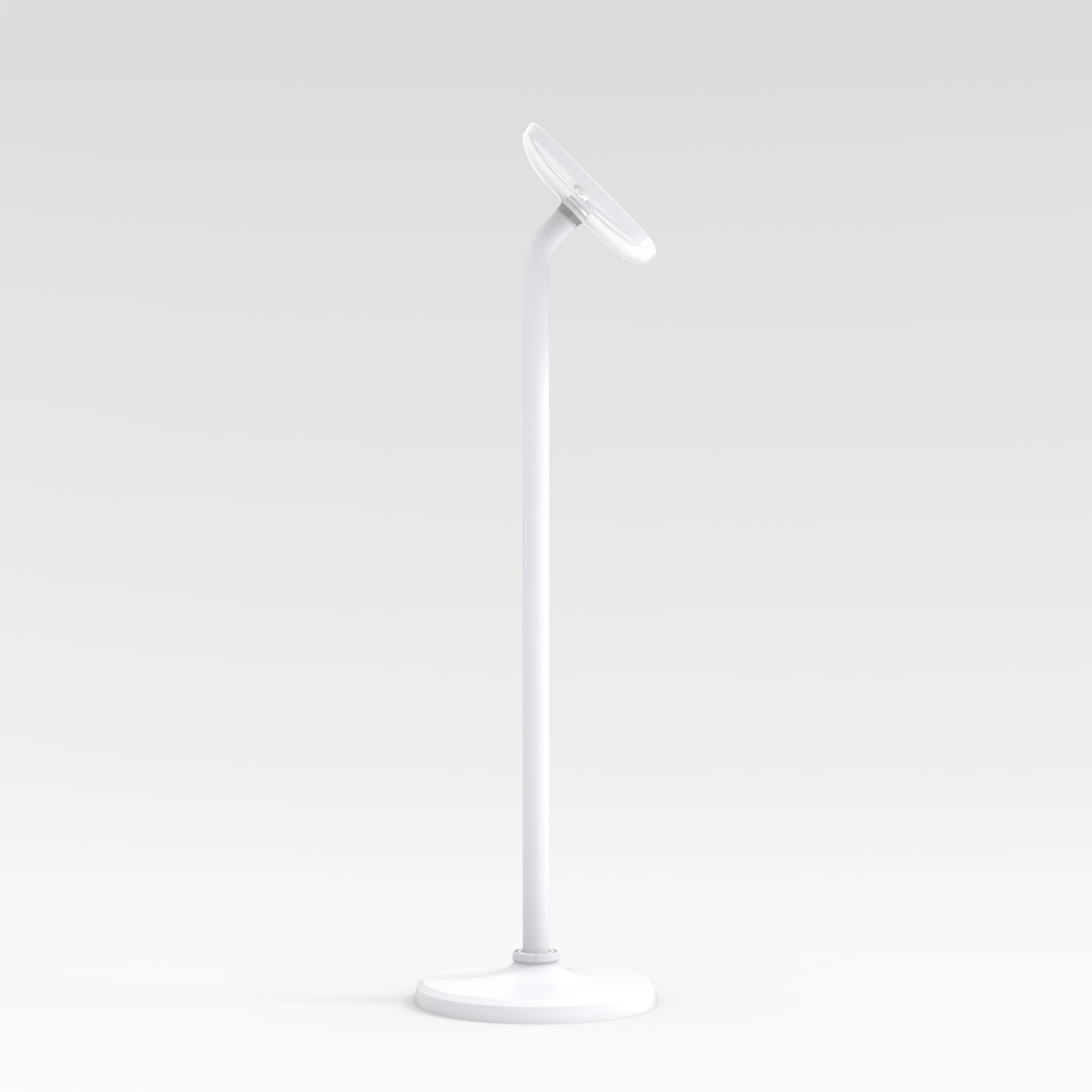 Bouncepad Floorstanding tablet security enclosure White