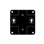 LG MPCBR01 montagekit Zwart