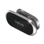 LogiLink Smartphone car holder, magnetic, silver