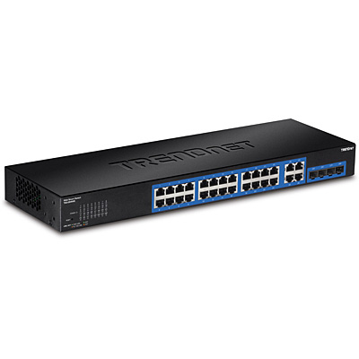 Trendnet TEG-284WS 28-Port 1U Network Switch Trendnet TEG-284WS 28-Port 1U Network Switch