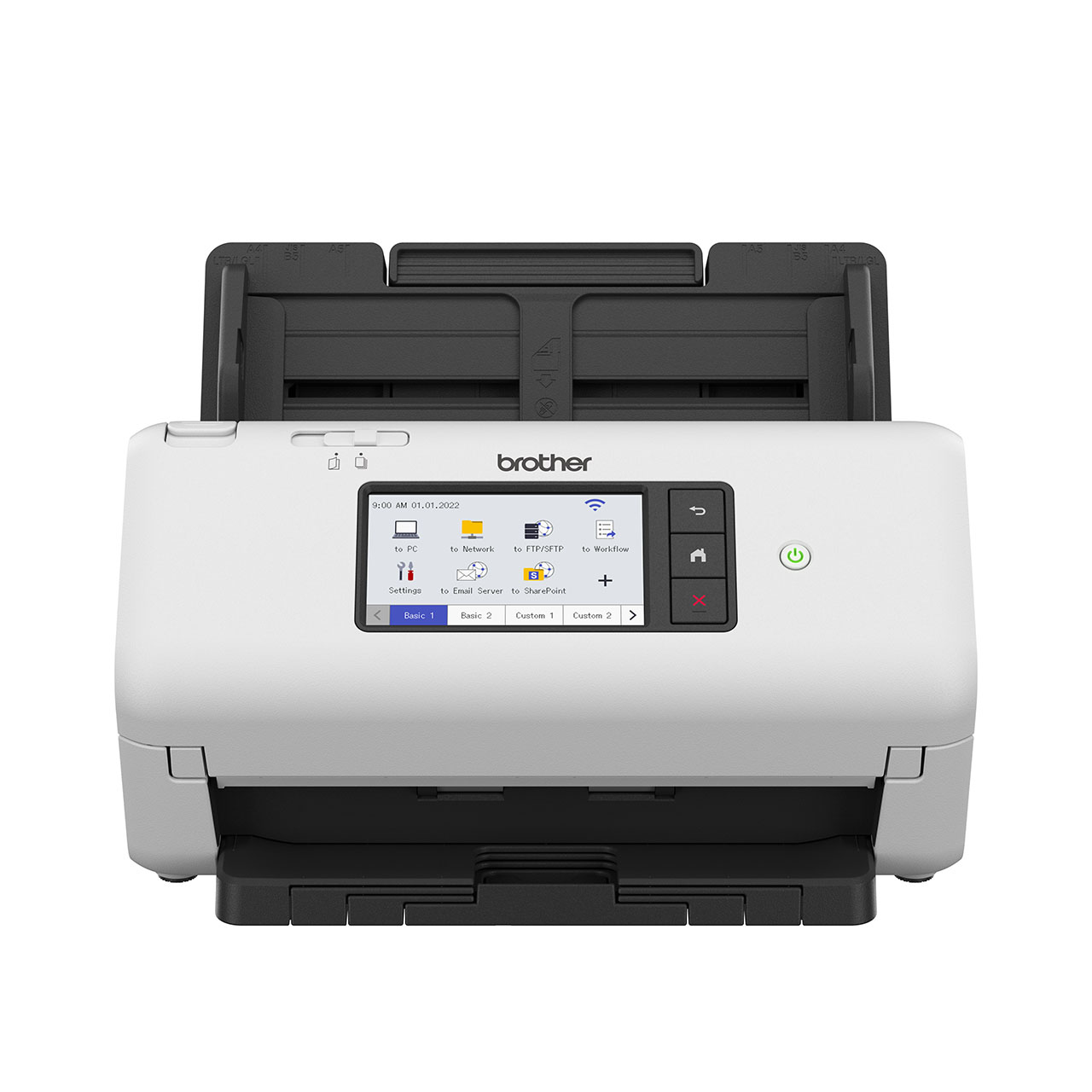 Image of Brother ADS-4700W ADF + Sheet-fed scanner 600 x 600 DPI A4 Black,...
