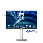 Philips 4000 series 24B2N4200/00 computer monitor 60.5 cm (23.8") 1920 x 1080 pixels Full HD LCD Grey