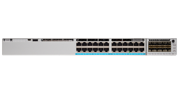 Image of Cisco Catalyst C9300L-24UXG-4X-A network switch Managed L2/L3 10G...