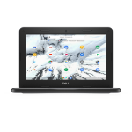 DELL Chromebook 3100 Intel® Celeron® N N4020 29.5 cm (11.6") HD 4 GB LPDDR4-SDRAM 32 GB eMMC Wi-Fi 5 (802.11ac) ChromeOS Black, Grey