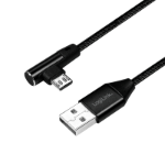 LogiLink CU0142 USB cable USB 2.0 0.3 m USB A Micro-USB B Black