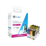 G&G Image 14785/NP-B-0223BKCMY Ink cartridge multi pack Bk,C,M,Y, 4x2.4K pages 41.6ml Pack=4 (replaces Brother LC223VAL) for Brother DCP-J 562/MFC-J 4420/MFC-J 5320