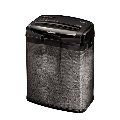 Image of Fellowes Powershred M-7Cm paper shredder Cross shredding 23 cm Black