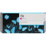 HP 676M7A/738 Ink cartridge magenta 300ml for HP DesignJet T 850/950