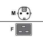 Cisco CAB-3KX-AC= power cable Black 118.1" (3 m) NEMA L5-15P C15 coupler