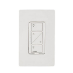 Lutron PD-6WCL-WH dimmers Built-in Dimmer White